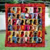 Superhero Family 3D Quilt  Quilt